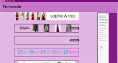 Desktop Screenshot of fashionssite.net